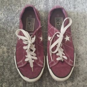 Converse One Star ⭐ Vintage Suede Low Top 